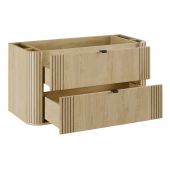 Comad Ovalia Cremona szafka 100x45,8x53 cm podumywalkowa wisząca dąb OVALIA CREMONA 82-100-46-2S