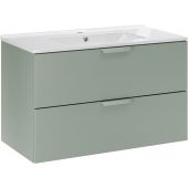 Zestaw Comad Aster Green umywalka 81 cm szafką 80 cm zielony SET-ASG 80CM LAVA