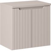 Zestaw Comad Nova Cashmere szafka 60x39x57 cm podumywalkowa wisząca z blatem kaszmir SET-NOC B CASHMERE 60CM D