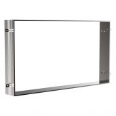 Kronenbach Alluvion/Cube 2.0 rama montażowa do szafki 140 cm lustrzanej podświetlanej aluminium NU1000034NU