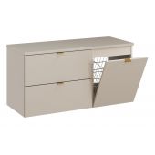 Zestaw Comad Dalia Cashmere szafka 60 cm podumywalkowa i 40 cm cargo z blatem 100 cm dąb/kaszmir SET-DC B 100CM LB