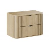 Zestaw Comad Ovalia Cremona szafka z blatem 80 cm wisząca dąb SET-OVC B CREMONA 80CM