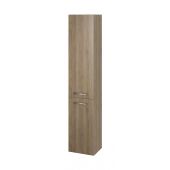 Cersanit Lara szafka boczna 150 cm wysoka wisząca orzech S926-008-DSM