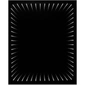 Dubiel Vitrum Wenecja lustro prostokątne 62x50 cm z oświetleniem