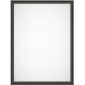 Dubiel Vitrum Profix Black lustro prostokątne 80x60 cm