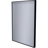 Dubiel Vitrum Stark Black lustro prostokątne 80x60 cm