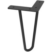 Defra Sky nóżki 20 cm czarny połysk 001-H-00030