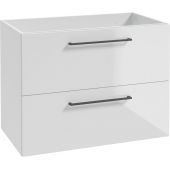 O NAS Metro System szafka 80 cm podblatowa wisząca biała 190-B-08003