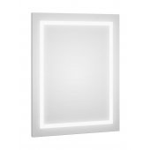 Defra Dot lustro 60x80 cm biały połysk 217-L-06001