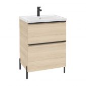 Defra Nino D60 szafka 60x45x70 cm podumywalkowa stojąca dąb vicenza jasny 304-D-06001