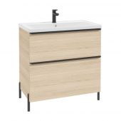 Defra Nino D80 szafka 80x45x70 cm podumywalkowa stojąca dąb vicenza jasny 304-D-08001