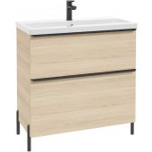 Defra Nino D80 szafka 80x40x70 cm podumywalkowa stojąca dąb vicenza jasny 304-D-08004