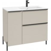 Defra Nino D90 szafka 90x45x70 cm podumywalkowa prawa stojąca kaszmir mat 304-D-09004