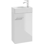 Defra Mini umywalka z szafką Ø NAS Kim D40 biała 282-D-04004+1406