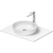 Duravit Sivida umywalka z konsolą 68 cm białą 2680123200