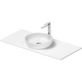 Duravit Sivida umywalka z konsolą 108 cm białą 2680143200