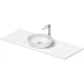 Duravit Sivida umywalka z konsolą 128 cm białą 2680153200