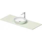 Duravit Sivida umywalka z konsolą 128 cm zieloną 268015FH00