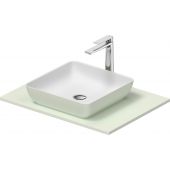 Duravit Sivida umywalka z konsolą 68 cm zieloną 268017FH00