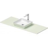 Duravit Sivida umywalka z konsolą 128 cm zieloną 268020FH00