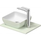 Duravit Sivida umywalka z konsolą 41 cm zieloną 268023FH00