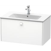 Duravit Brioso szafka 82 cm podumywalkowa wisząca biały mat BR400201818