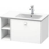 Duravit Brioso szafka 82 cm podumywalkowa wisząca biały mat BR401401818