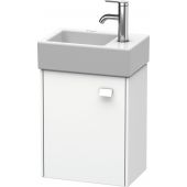 Duravit Brioso szafka 36,4 cm podumywalkowa wisząca lewa biały mat BR4049L1818