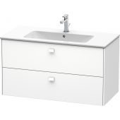 Duravit Brioso szafka 102 cm podumywalkowa wisząca biały mat BR410301818