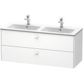 Duravit Brioso szafka 129 cm podumywalkowa wisząca biały mat BR410501818