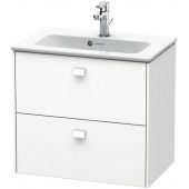 Duravit Brioso Compact szafka 62 cm podumywalkowa wisząca biały mat BR411001818