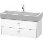 Duravit Brioso szafka 98,4 cm podumywalkowa wisząca biały mat BR415601818