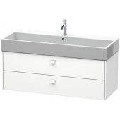 Duravit Brioso szafka 118.4 cm podumywalkowa wisząca biały mat BR415701818