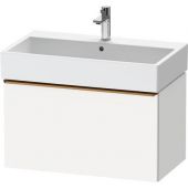 Duravit D-Neo szafka 78,4x44,2x44 cm podumywalkowa wisząca biały mat DE4273004180000