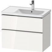 Duravit D-Neo szafka 78,4x45,2x62,5 cm podumywalkowa wisząca biały połysk DE4358010220000