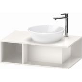 Duravit D-Neo szafka 80 cm podumywalkowa wisząca biały wysoki połysk DE493802222