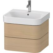 Duravit Happy D.2 Plus szafka 57,5x41,5 cm podumywalkowa wisząca dąb śródziemnomorski HP4385071710000