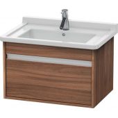 Duravit Ketho szafka 80 cm podumywalkowa wisząca orzech naturalny KT666407979