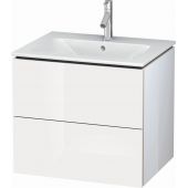 Duravit L-Cube szafka 60 cm podumywalkowa biały połysk LC624002222