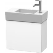 Duravit L-Cube szafka 48 cm podumywalkowa wisząca lewa biały mat LC6246L1818