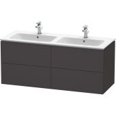 Duravit L-Cube szafka 129 cm podumywalkowa wisząca graphit super matt LC625908080