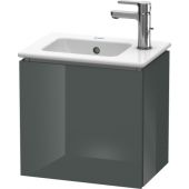 Duravit L-Cube szafka podumywalkowa 40 cm wisząca lewa taupe super mat LC6272L8383