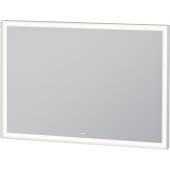 Duravit L-Cube lustro 100x70 cm z oświetleniem LED biały mat LC738200000