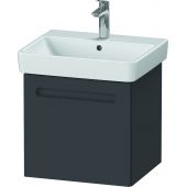 Duravit No.1 szafka 49 cm podumywalkowa wisząca grafit mat N14280049490000