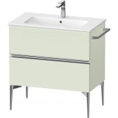 Duravit Sivida szafka 81x47,7x59,1 cm podumywalkowa wisząca zielona-chrom SV4644010HH0000