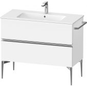 Duravit Sivida szafka 101x47,7x59,1 cm podumywalkowa wisząca biała-chrom SV4645010180000