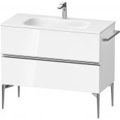 Duravit Sivida szafka 101x47,7x59,2 cm podumywalkowa wisząca biała-chrom SV4652010220000