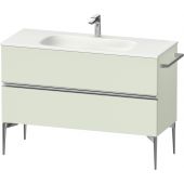 Duravit Sivida szafka 121x47,7x59,2 cm podumywalkowa wisząca zielona-chrom SV4653010HH0000