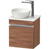 Duravit Sivida szafka 40x32,5x44 cm podumywalkowa wisząca orzech-chrom SV4656L10790000