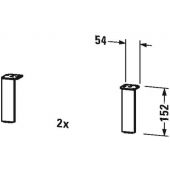 Duravit nogi do szafki chrom UV999300000